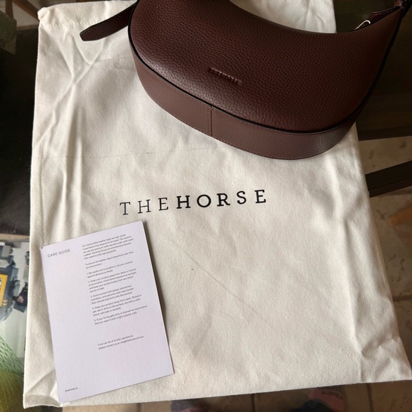 The Horse Friday Bag, Coffee with Gold hardware - Picture 11 of 16